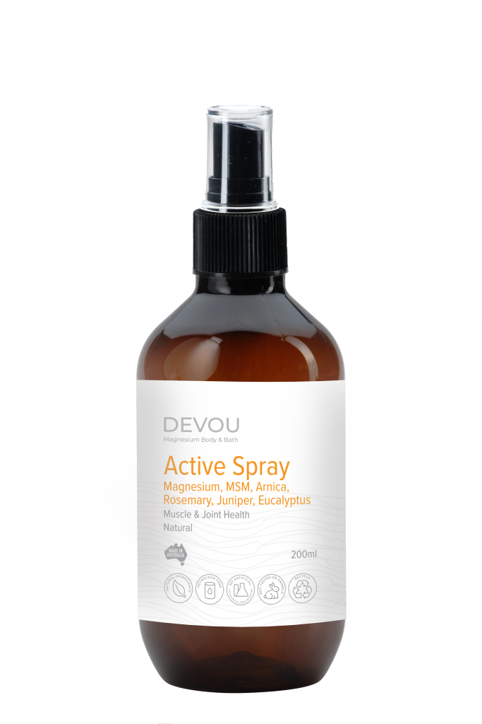 Active Magnesium Spray is ideal for muscle and joint health. Active Magnesium Cream assists you to stay active for longer.