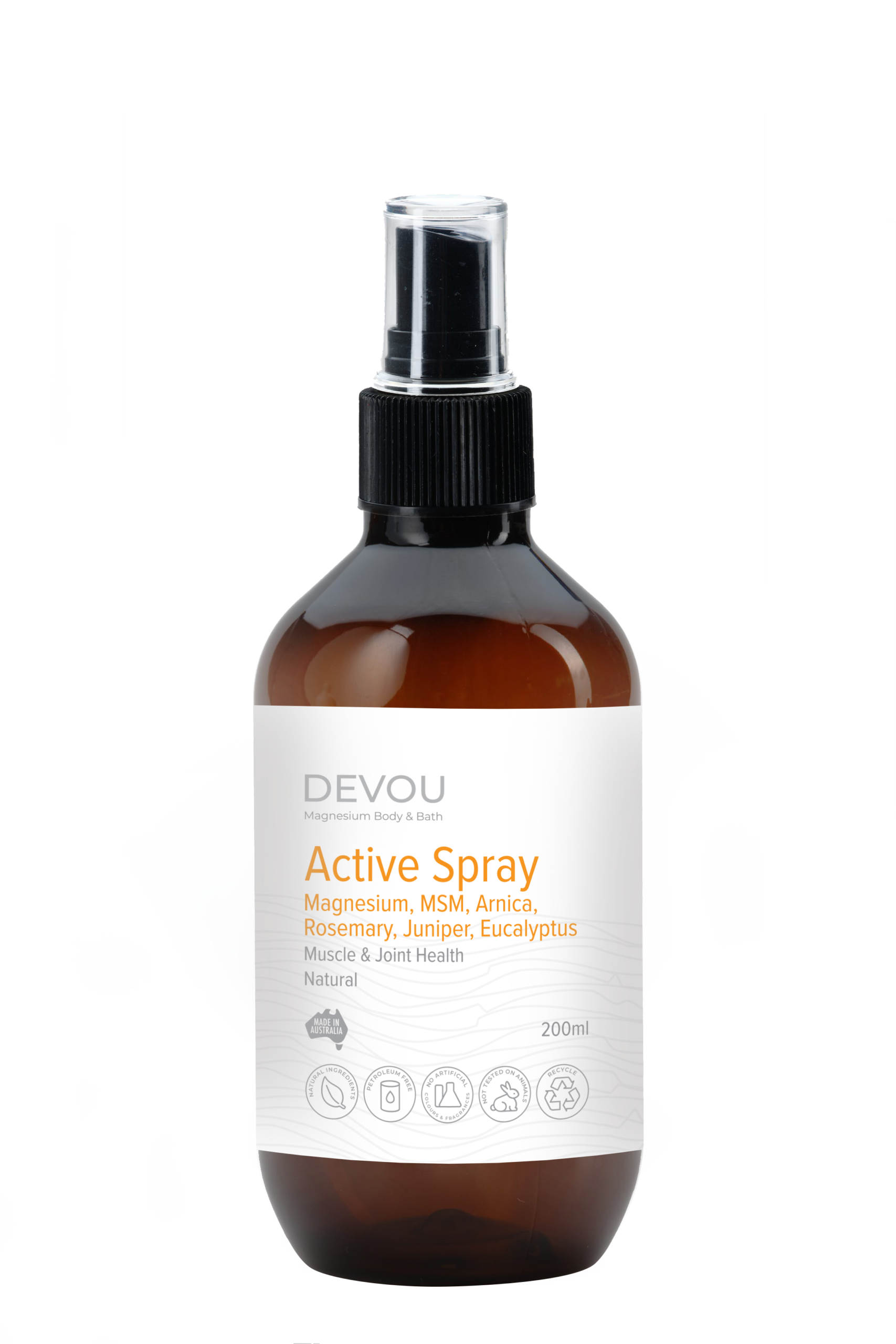 Active Magnesium Spray is ideal for muscle and joint health. Active Magnesium Cream assists you to stay active for longer.