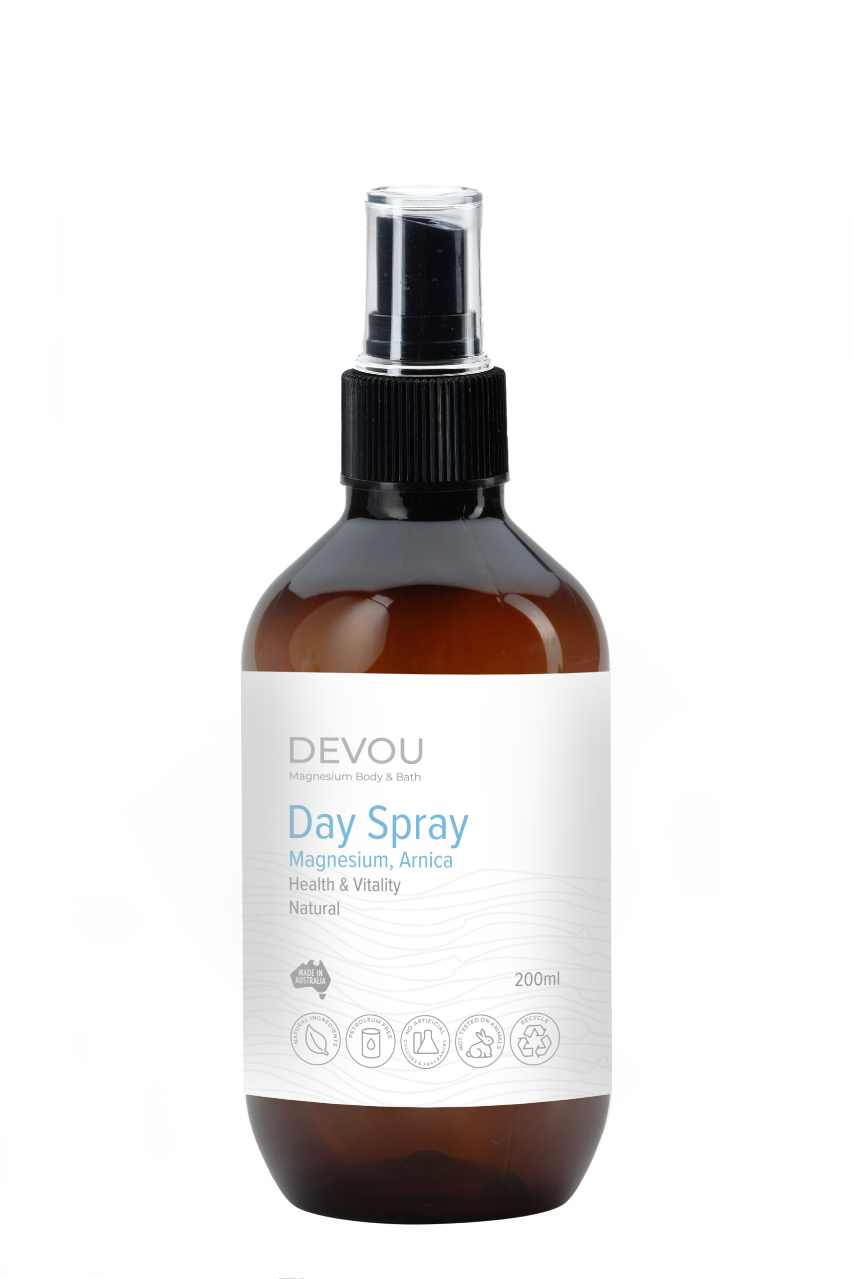 Boost your magnesium levels with DEVOU Day Spray