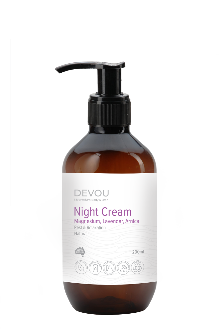 Get a good night sleep with DEVOU Night Cream
