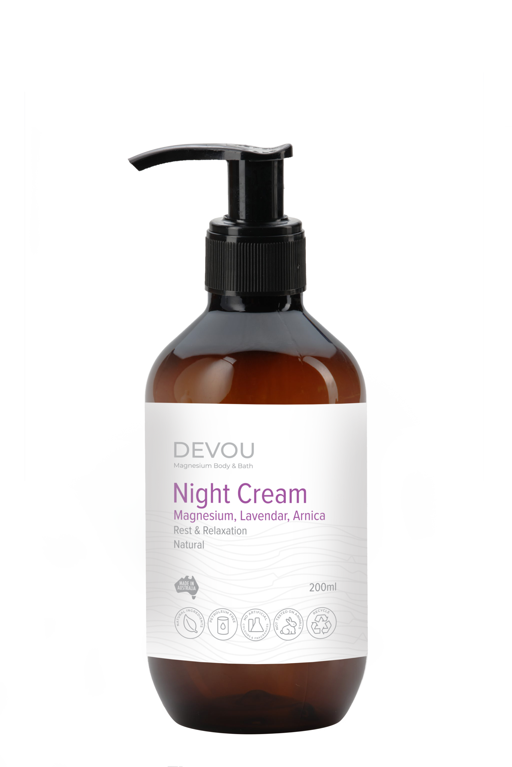 Get a good night sleep with DEVOU Night Cream