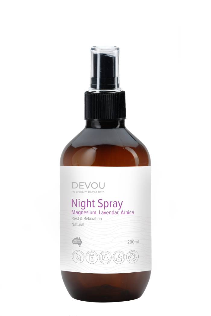 Get a good night sleep with DEVOU Night Spray