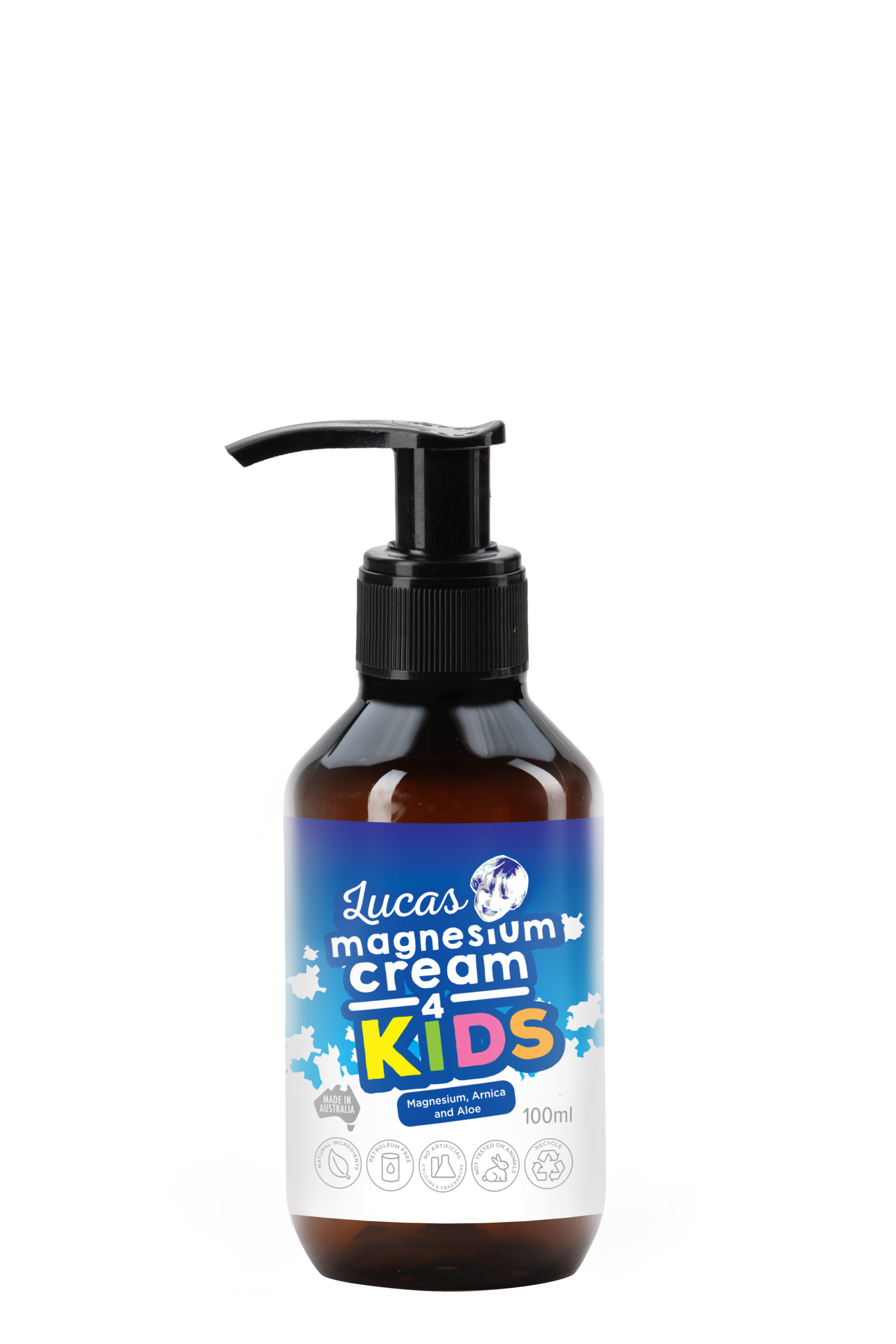 Lucas Magnesium Cream is ideal to calm and relax the body for a more restful sleep. Magnesium Cream is great for post sport aches and growth spurts.