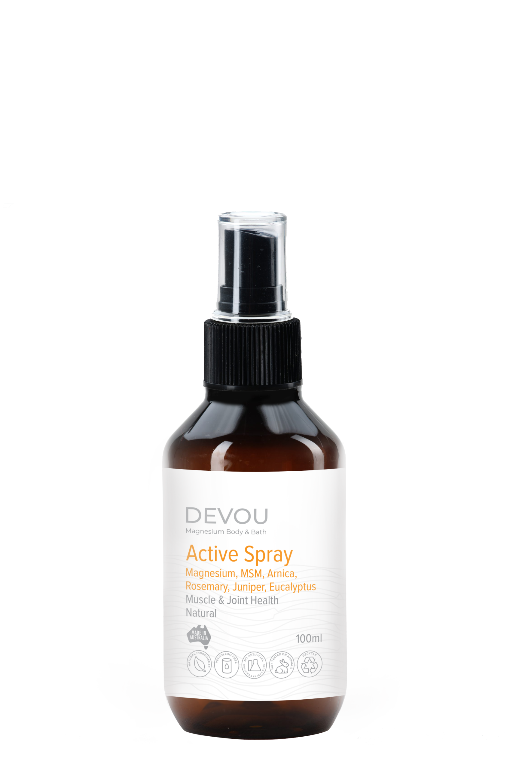 Active Magnesium Cream is ideal for muscle and joint health. Active Magnesium Spray assists you to stay active for longer.