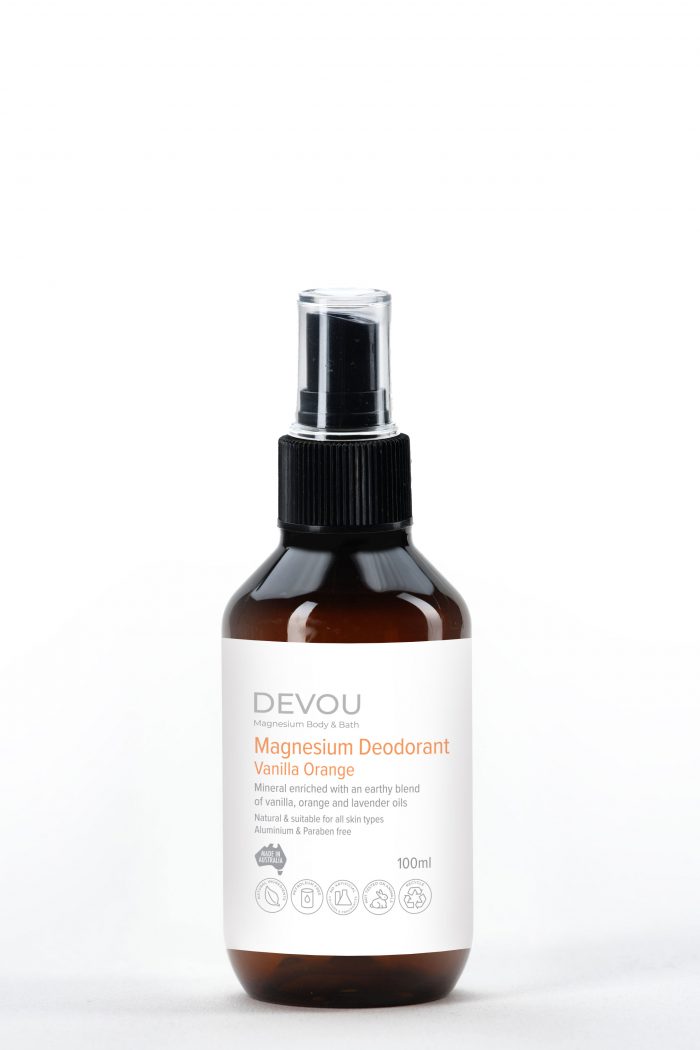 Devou Magnesium Deodorant - Vanilla Orange
