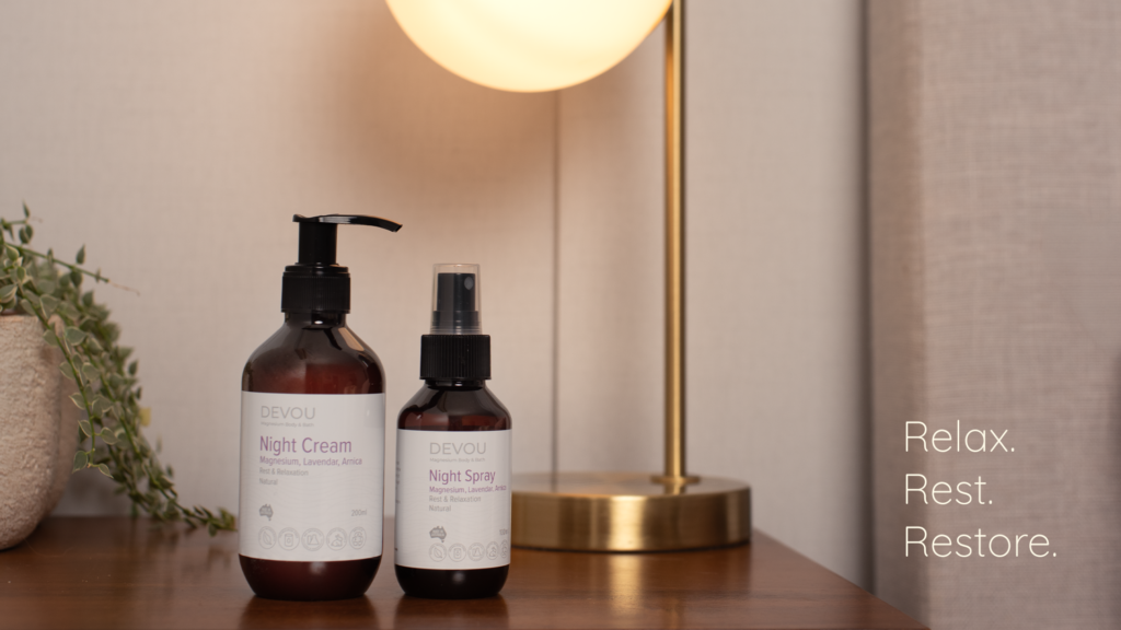 Devou Magnesium Night Cream & Spray