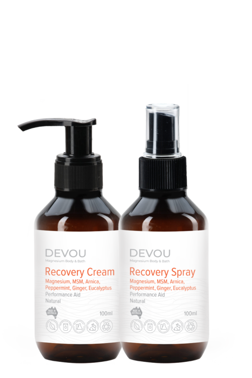 DEVOU-Recovery-Cream-Spray-Duo-100ml-Magnesium