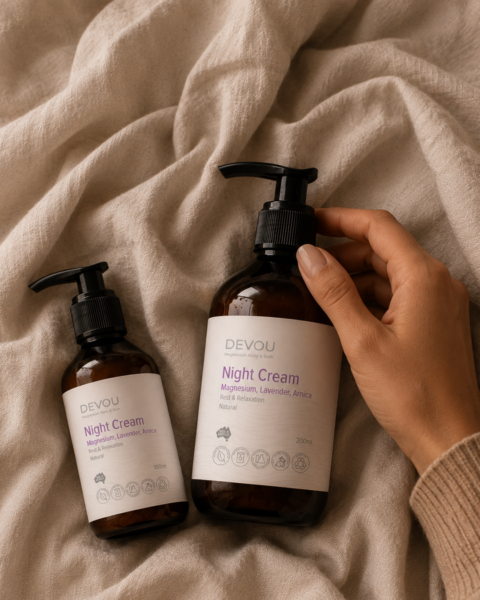 Premium Magnesium Devou Night Cream Range | Skincare